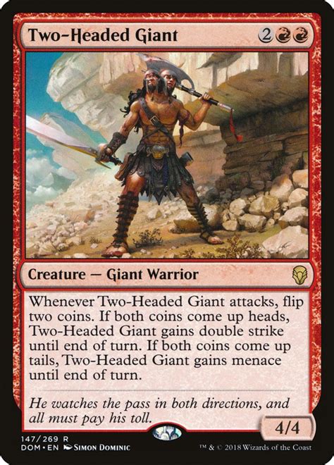 Two Headed Giant · Dominaria Dom 147 · Scryfall Magic The Gathering