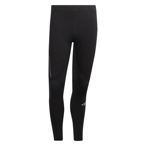 Adidas Own The Run Mens Long Running Tight Black The Running Outlet