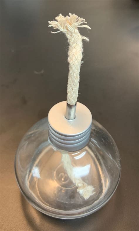 alcohol burner  oz  metal cap klm bio scientific