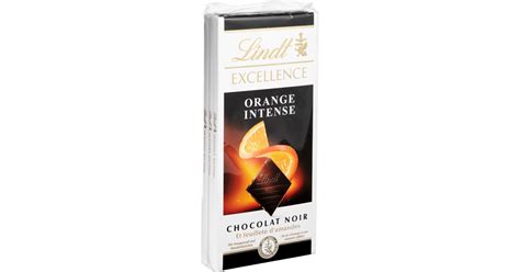 Lindt Excellence Tafelschokolade Dunkel Orange Intense Rabatt