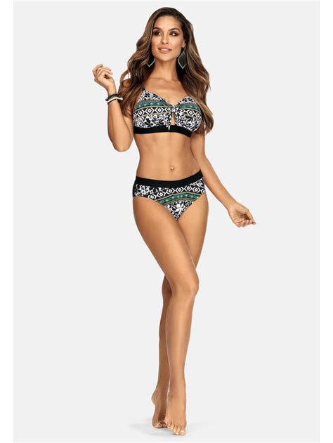 Feba Góra od bikini FG Kolorowy Modivo pl