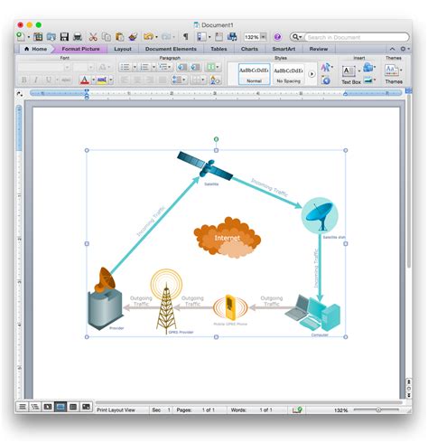 Network Diagram Template Word