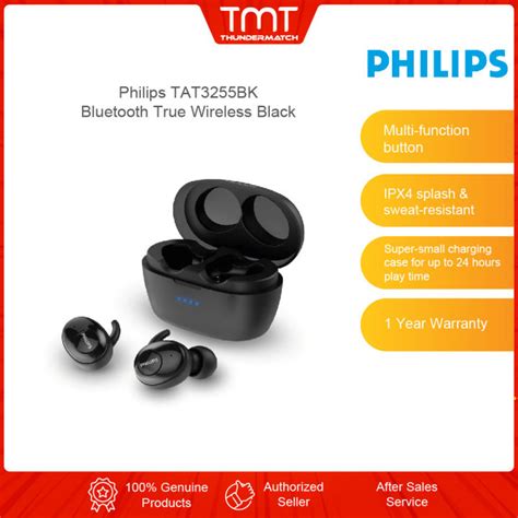 Philips Tat Upbeat Tws In Ear Headphones Ipx Hours Playtime