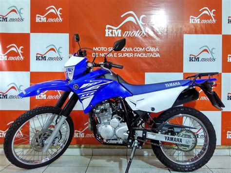 Yamaha Xtz Lander Azul Km Motos Sua Loja De Motos Semi Novas