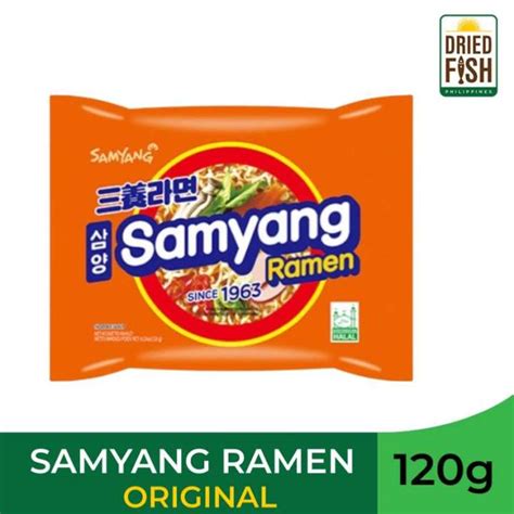 Samyang Ramen Original Flavor 120grams Korean Noodle Soup Lazada Ph