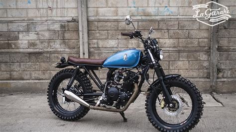 Yamaha YTX 125 Scrambler Build By La Garahe Motorcycles Classic