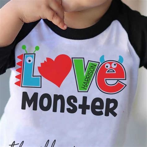 Love Monster Svg Etsy