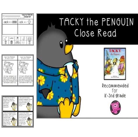 Tacky the Penguin Winter Read Aloud | Penguin Reading | Character Traits | Literacy lessons ...