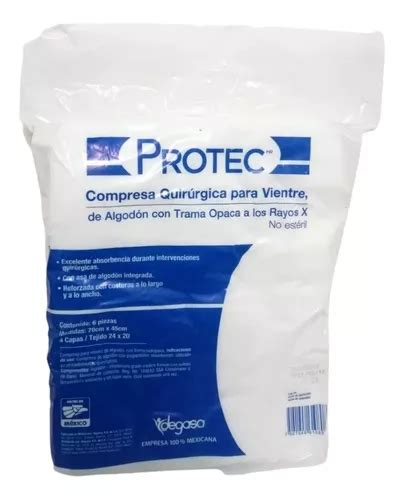 Compresa Quirúrgica Para Vientre No Esteril Protec C 5 Pz