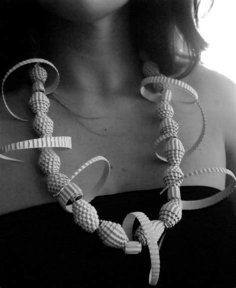 NoxCreare Paper Necklace LA COLLANA DI CARTA