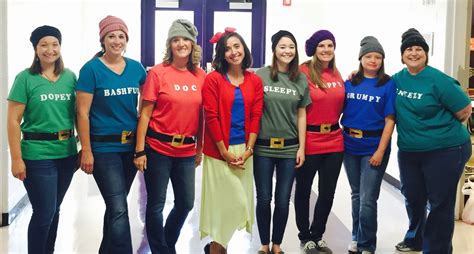 Group Halloween Costumes Seven Dwarfs