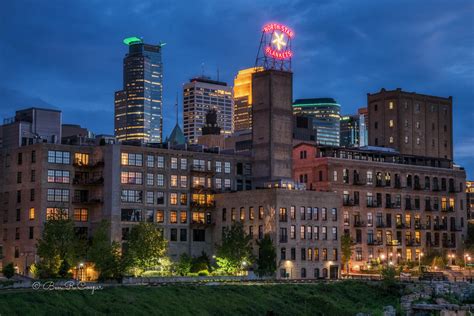 Mill City at Night - Etsy