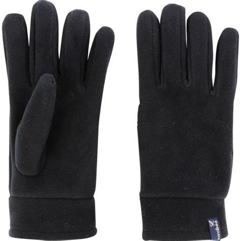 Wanabee Gants Polaires Wnd Homme Noir Cdiscount Sport