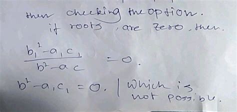 If The Equations X 2 Abx C 0 And X 2 Acx B 0 Have A Common