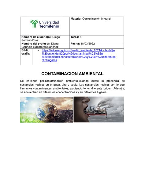 Tarea 8 Espero les sirva Materia Comunicación Integral Nombre