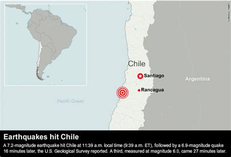 Three strong earthquakes strike Chile in quick succession - CNN.com