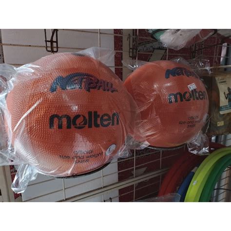 Ready Stock Molten Sn5r Rubber Netball Training Bola Jaring Latihan