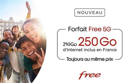 Free Mobile Muscle Son Forfait G Qui Passe Go De Data