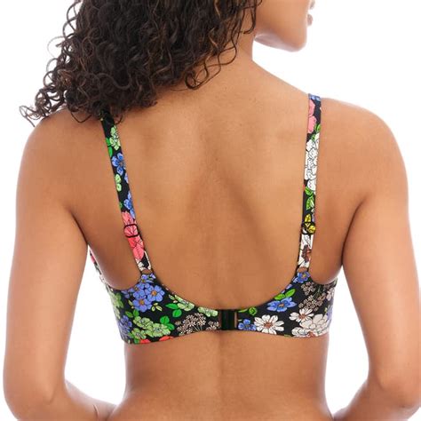 Multi Floral Haze Uw Sweetheart Bikini Top Brandalley