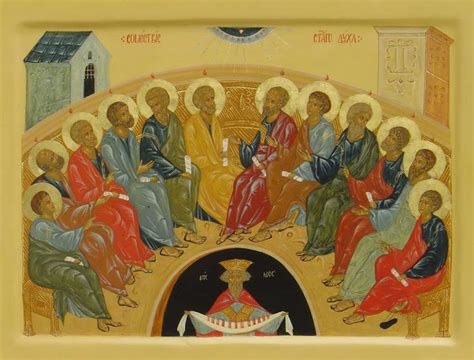 An In Depth Look At The Icon For The Feast Of Pentecost Church Blog