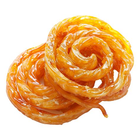 AI generated Jalebi isolated on transparent background png 41923269 PNG