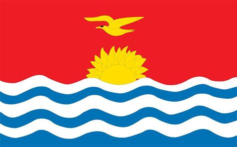 Kiribati World Flags - Nylon & Polyester - 2' x 3' to 5' x 8' | US Flag Store