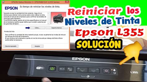 Como Reiniciar Los Niveles De Tinta Epson L L L L