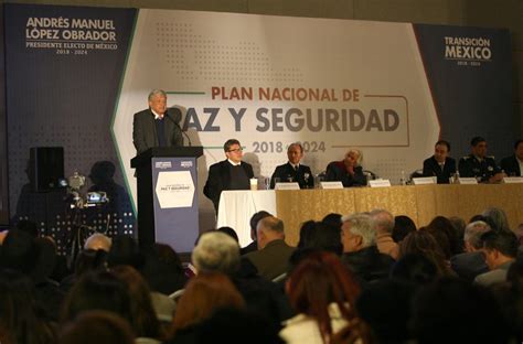 Presenta Amlo Plan Nacional De Paz Y Seguridad 2018 2024 Conexión 58