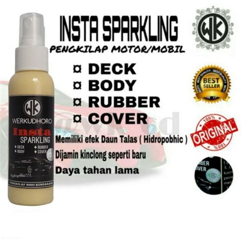 Jual Pengkilap Body Motor Mobil Insta Sparkling Dijamin Kinclong By