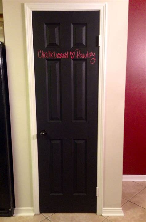 Chalkboard Pantry Door | Chalkboard pantry doors, Pantry door, Home decor