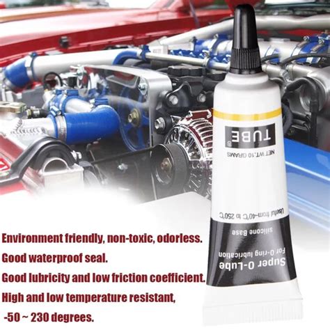 10g Food Grade Silicon Grease Lubricant Cylinder Piston And Silicone O