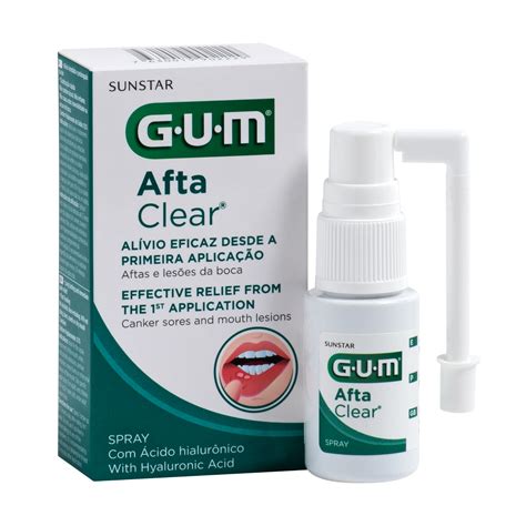 Gum Afta Clear Spray Do Ust Na Afty Ml Opinie Sk Ad I Cena