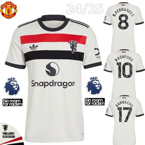 2024 25 Manchester United New Season 3rd Generation Mens Football