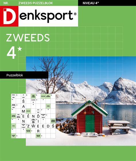 Zweeds 4 Puzzelblok 7 Edities 1 Jaar Zweedse Puzzel Denksport