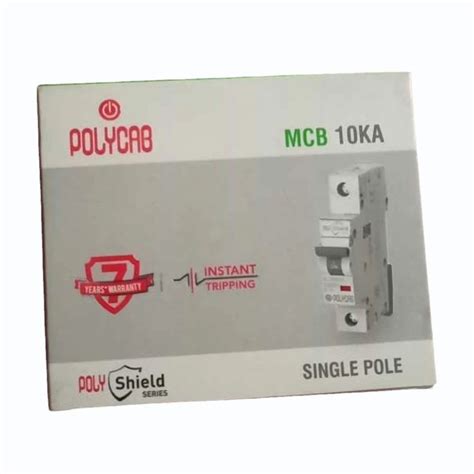 Polycab Ka Single Pole Mcb At Rs Polycab Mcb Single Pole In