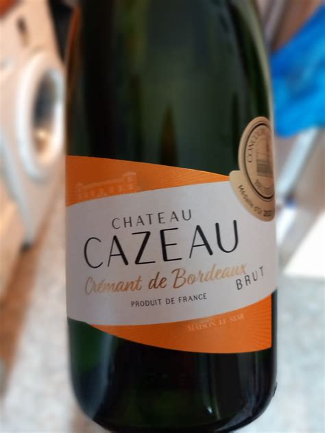 IT Il Vino Spumante Francese Chateau Cazeau Cremant De Bordeaux Un