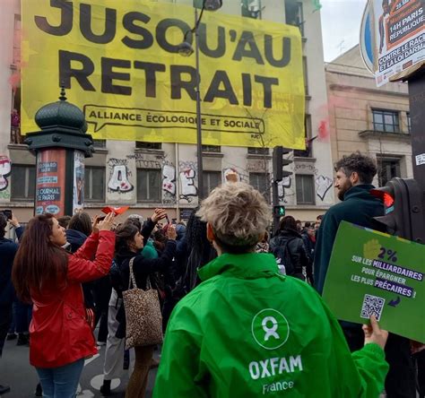 Oxfam France On Twitter Hier Nous Tions Mobilis Es Contre La