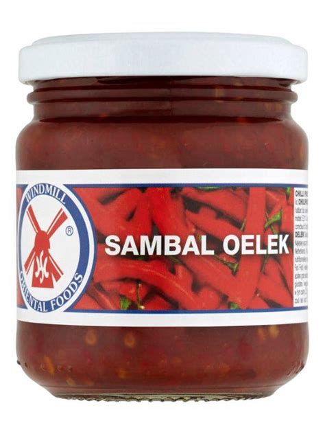 Ostra Pasta Chilli Sos Sambal Oelek Kuchnia Wiata Azjatycka Windmill