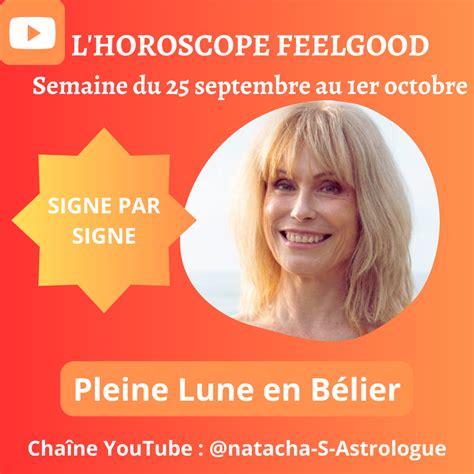 Horoscope De La Semaine Du 25 Septembre Au 1er Octobre Pleine Lune En