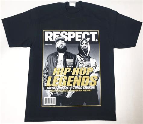 Nipsey Hussle 2pac T Shirt Hu Le Tupac Shakur Rap Hip Hop Legends Tee Men S New Ebay