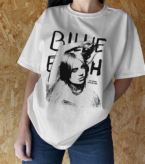 Billie Eilish Tshirt Billie Eilish Shirt Print Crafted Creations