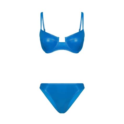 Burcu Erken Beachwear Destekli Bikini M Blue Hipicon