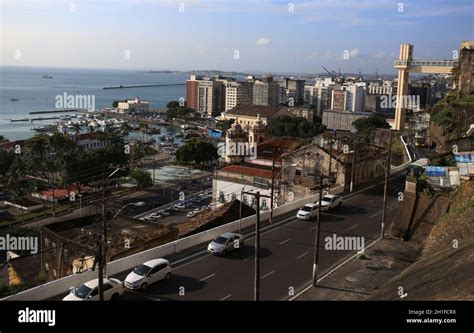 Salvador Bahia Brazil August 13 2018 View From The Ladeira Da