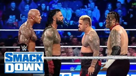 Full Match Roman Reigns The Rock Vs Solo Sikoa Umaga Wwe