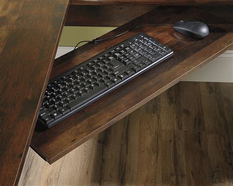 Sauder Harbor View® Corner Computer Desk 420474 Curado Cherry®