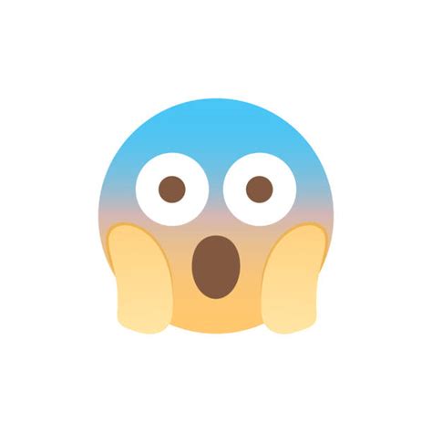 Scream Emoji stock vectors - iStock