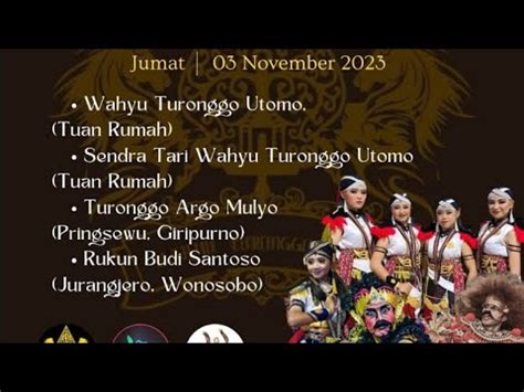 Live Streaming Jaran Kepang Wahyu Turonggo Utomo Bangunsari Bansari