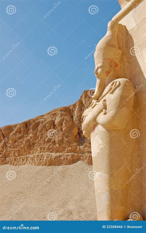 Statue Of Queen Hatshepsut, Egypt. Royalty-Free Stock Image ...