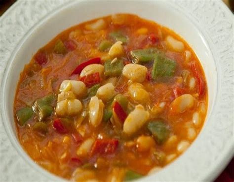 Receta De Sopa De Alubias Con Verduras