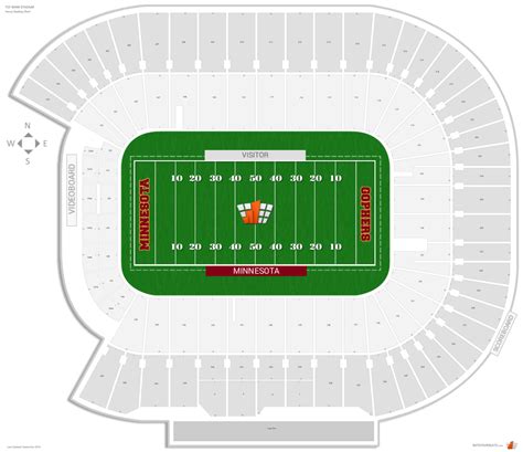 Tcf Bank Stadium Minnesota Seating Guide